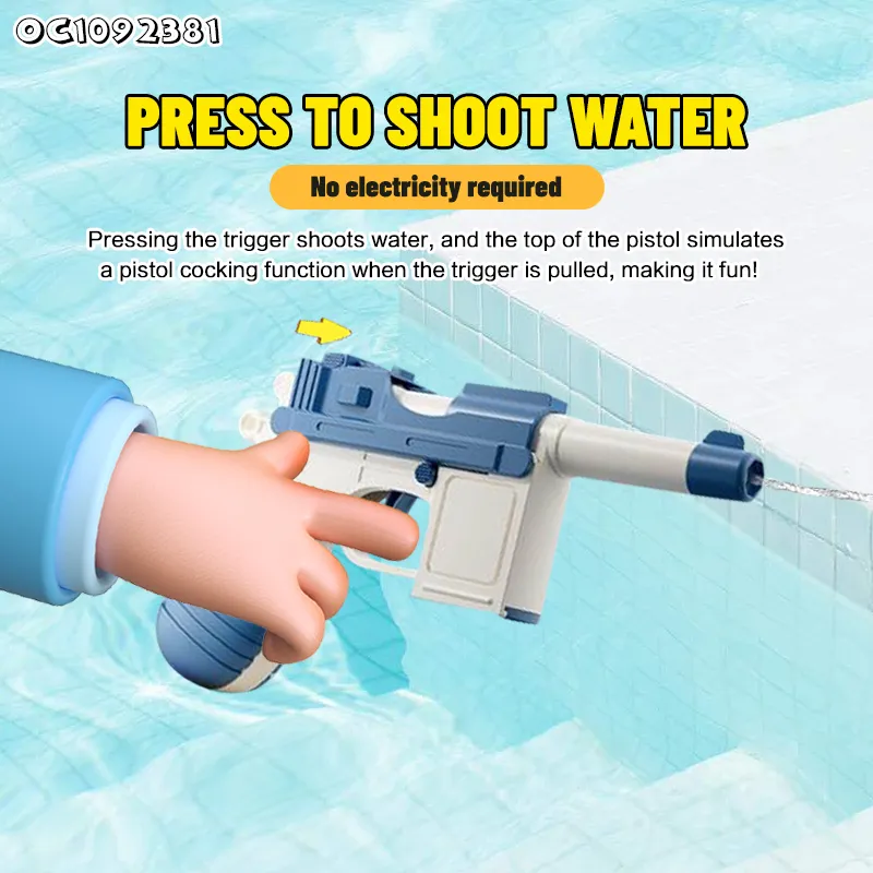 Latest Water Park Equipments Summer Price Factory Children Wholesale New Arrival Plastic Water Gun Toy