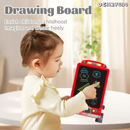 Kids Educational Toys Hot Selling Painting Tool Pad Erasable LCD Panel Colorful Writing Tablet Drawing Board 8.5 12 15 Inch