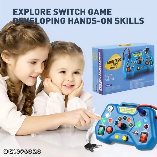Portable Switches Snap Buttons Circuits Light Busy Board Game Stem Toys Educational New 2025 Physics Toys Science Electronic Kit