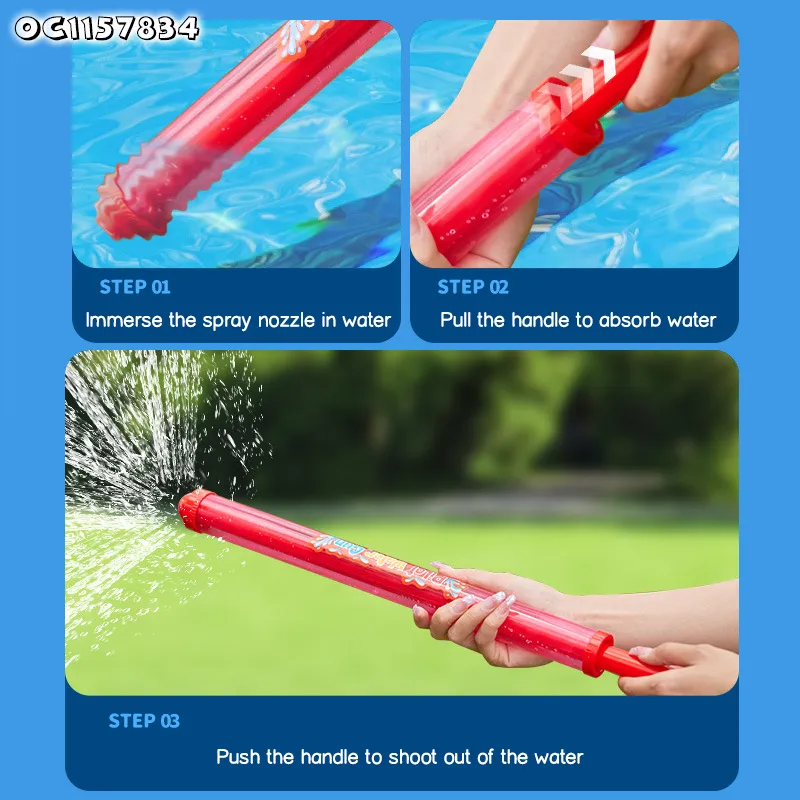 Summer Promotional Trendy Fireworks Water Gun Made in China Powerful Water Spray High Pressure Pump Toy Water Gun for Kids