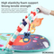 Hot Selling Safe Padded Keyboard New Born Baby Gym Play Mat for Floor with Musical Piano Playmat