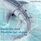Easy Self Assembly Model Waterproof Remote Control Dinosaur Gray Customized Swimming Pool Plastic Toy Sea Animals for Kids Boys