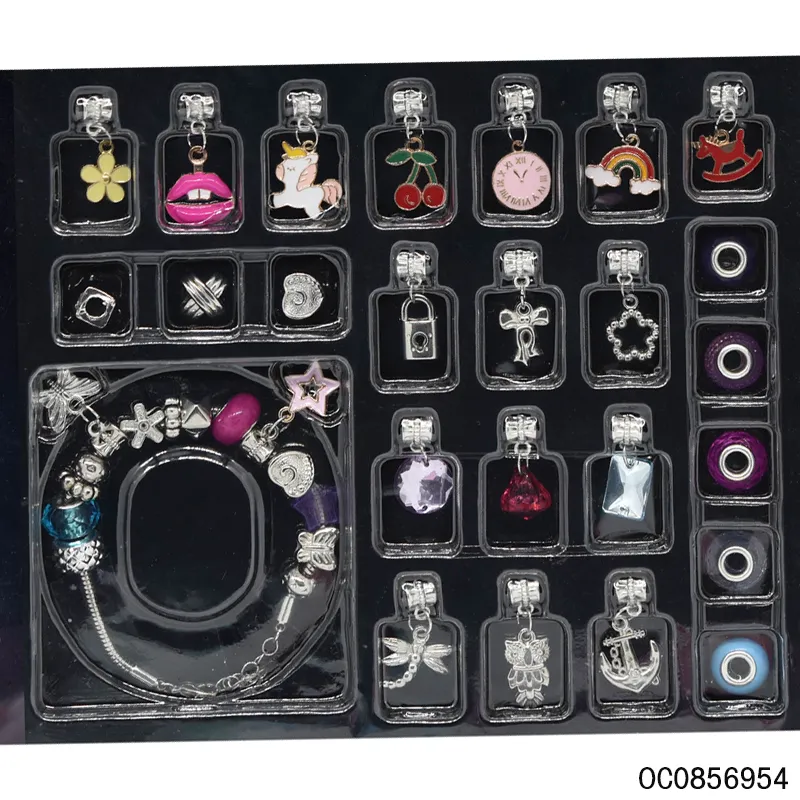 Multiple Accessories DIY Handmade Beads Bracelet Making Accessories Kit for Girls Toys