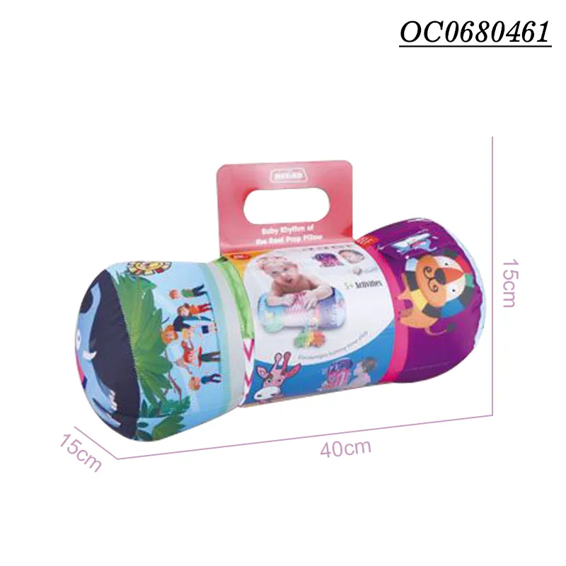Professional Manufacturer Custom Baby Rattles Toys Safe Soft Pillow for Newborn