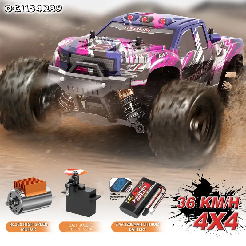 Big RC Car Model 1: 18 High Speed off Road High Speed with Remote Control 4WD Car