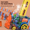 Automatic Dispenser Electric Trains Play Mix Colors Dominos Block Game Set Custom Personalized Manufacturers for Children Kids