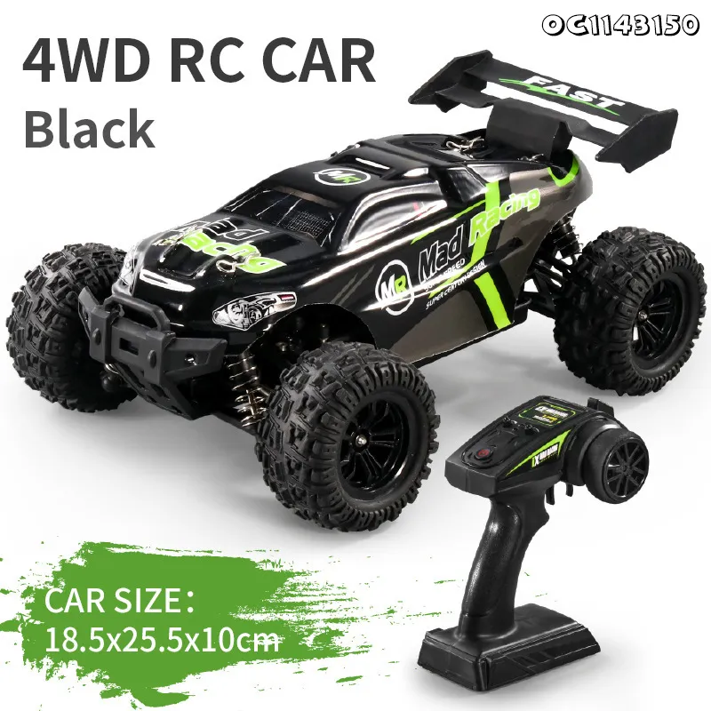 Plastic Remote Control Racing Car Toy High Speed Drift Car Model 1: 18 Scale RC Car