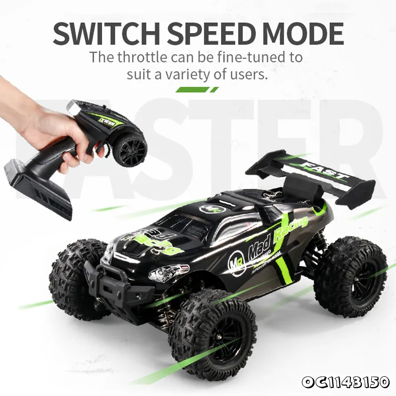 Plastic Remote Control Racing Car Toy High Speed Drift Car Model 1: 18 Scale RC Car