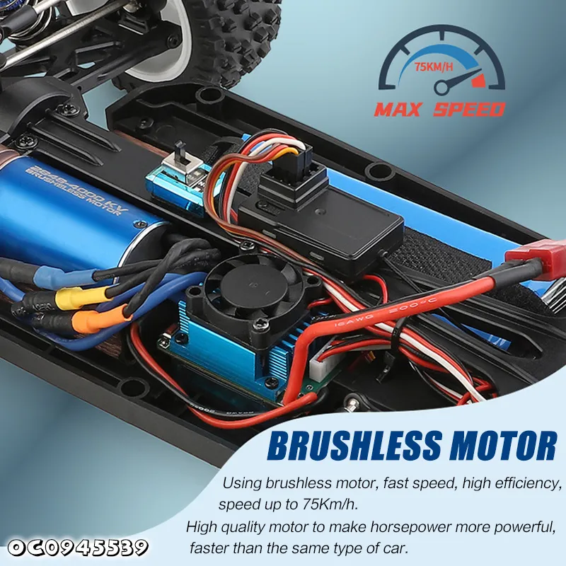 off Road Brushless Motor RC 1: 12 Alloy Drifting Cars Toy Model Remote Control for Adults with High Speed Wholesale