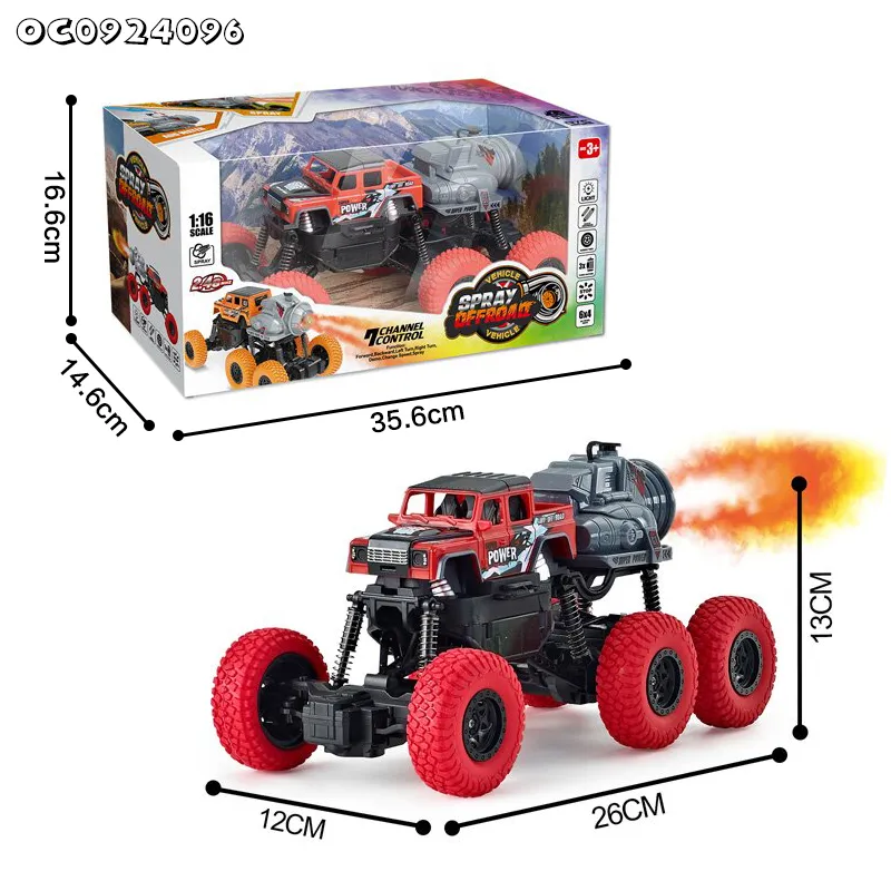 Remote Control off Road Vehicle Toys 6 Wheel RC Drift Hobby Grade Car for Kid