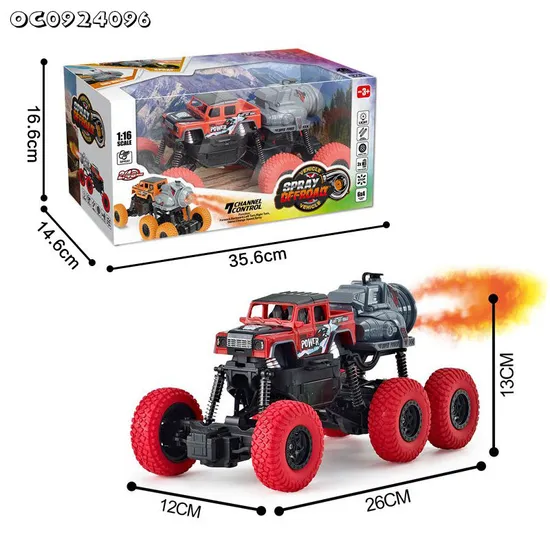 Remote Control off Road Vehicle Toys 6 Wheel RC Drift Hobby Grade Car for Kid