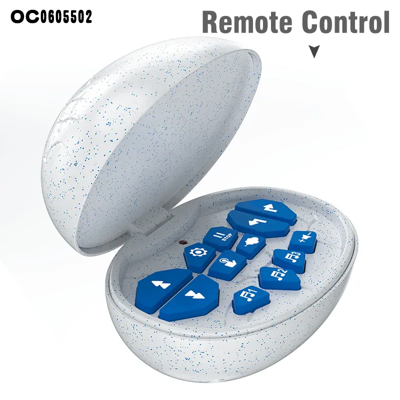 Wholesale Open Mouth Remote Control Walking Robot Dinosaur Educational Plastic Assemble Toys with Mist Action