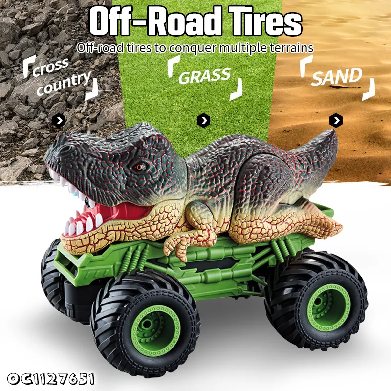 Wholesale Drift Boys RC Race off Road Toy Car Dinosaur Drift Truck Toy