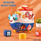 Baby Toys 0-3 Months Electric Toy Plastic Building Blocks Boat for Sale