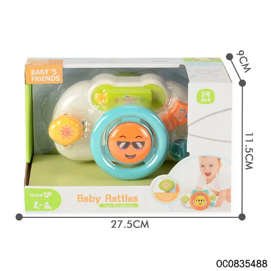 Electric Baby Plastic Musical Car Steering Wheel Toy for Baby Toys 2-4 Year
