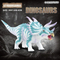 Styracosaurus Cognitive Educational Toys 3D Animal Collectable Simulation Realistic 4 Inch PVC Solid Dinosaur for Kids Boys