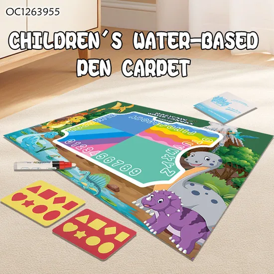 Montessori Educational Water Doodle Drawing Mat Kids Painting Writing Board Learning Early Education Toys
