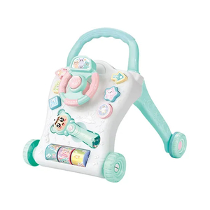 Wholesale Infant Cheap Price Plastic Musical Wheel Toy Learning Assistant Educational Baby Walker Manufacturer