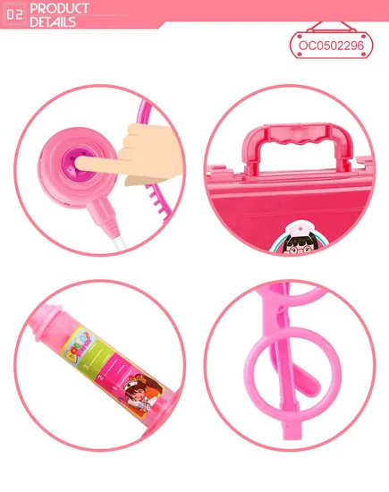 Wholesale Funny Kids Doctor Game Role Pretend Play Set Kit Toy for Girls