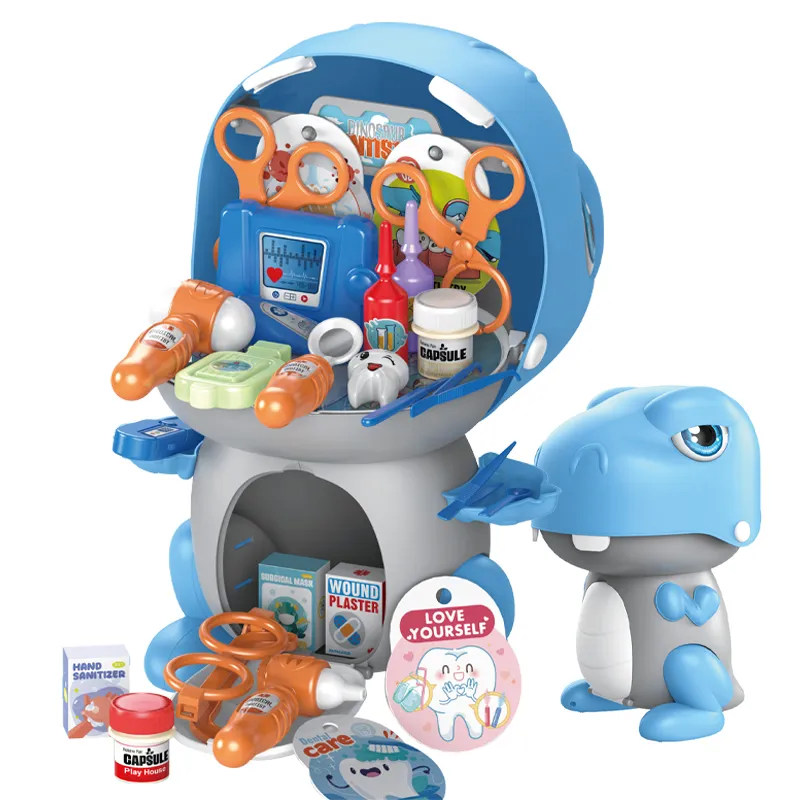 Role Play Teeth Pretend Medical Wholesale Montessori Interactive Creative Doctor Sets Toy for Kids