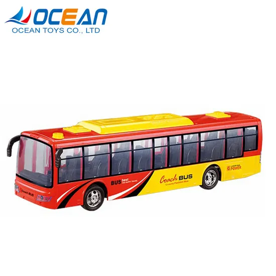 Wholesale Radio Control Light Plastic RC Vehicle Remote Control Bus Toy