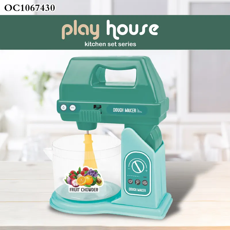 Wholesale Pretend Play Funny Juicer Plastic Mini Electric Blender Children's Plastic Kitchenkids Toys