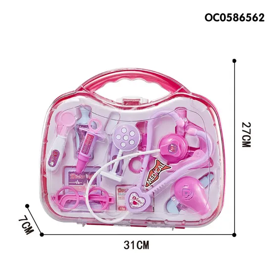 Wholesale Kids Promotional Gift Medical Pretend Plastic Montessori Doctor Role Play Set Toys
