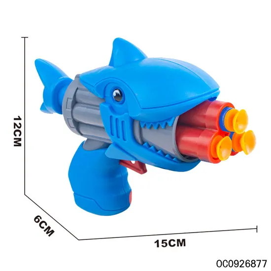 Wholesale Plastic Soft Safe Bullet Powerful Toy Shark Small Toy Gun