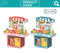 Wholesale Kids Luxury Role Pretend Play Cooking Dinner Spray Children's Plastic Kitchen Table Set Toy