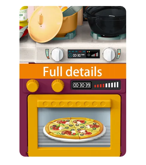 Wholesale Plastic Children House Food Toys Big Kitchen Cooking Pretend Role Play Set