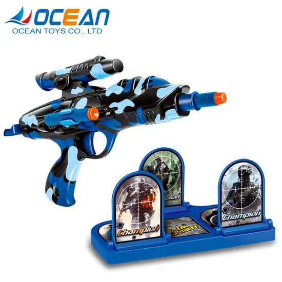 Hot Selling Pretend Game High Quality Plastic Toy Soft Bullet Gun