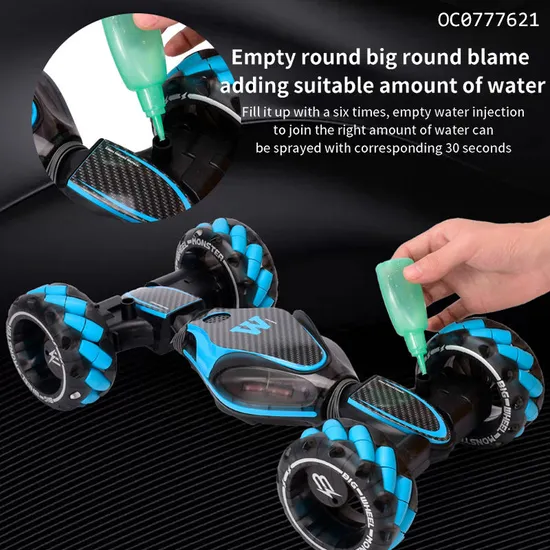 Spray Mist Watch Gesture Sensing Remote Control Twist Drift off Road RC Stunting Car Toy