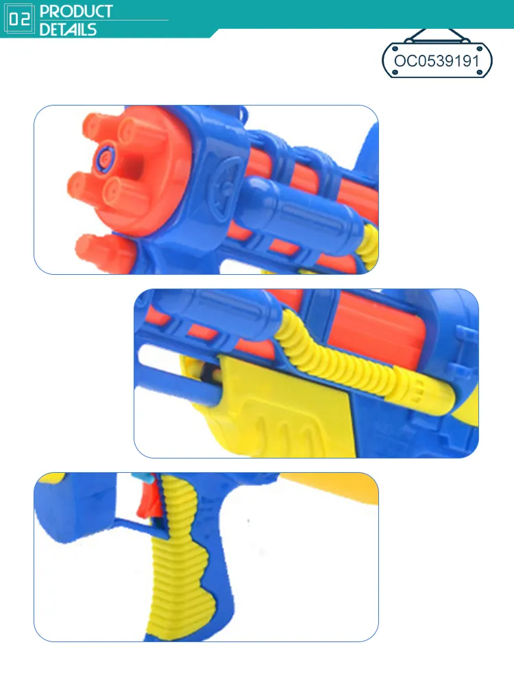 Hot Selling Summer Portable Water Gun Pump Toys for Kids
