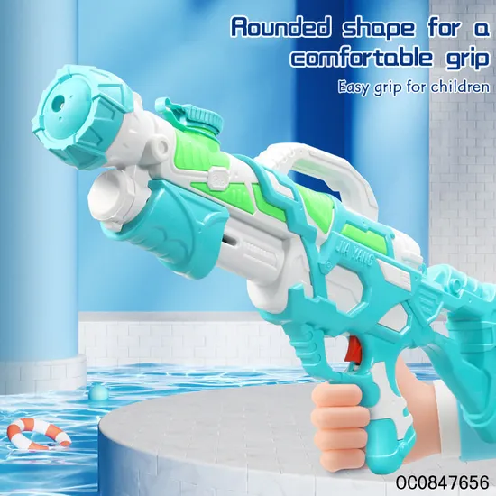 Powerful High Pressure Water Gun Kids Plastic Big Size Water Gun for Summer Shooting Game