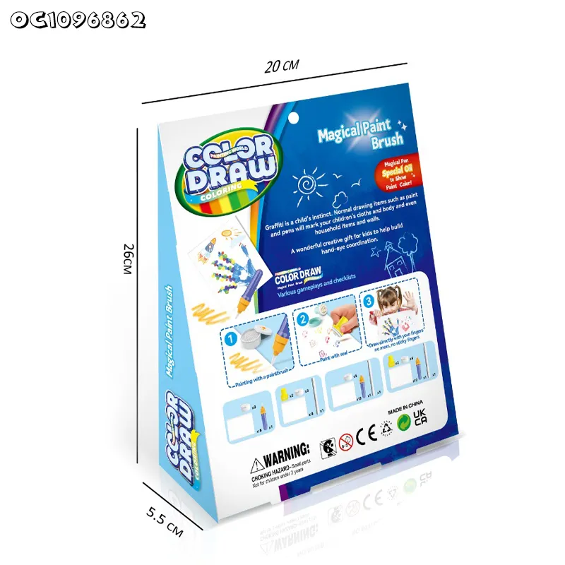 Wholesale Early Materials Magic Creative Painting Art DIY Montessori Educational Toys with Space Theme