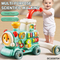Stand Learning Walker 2 in 1 New Model Design Car Shaped Push Wholesale New Designed Educational Baby Train Walker