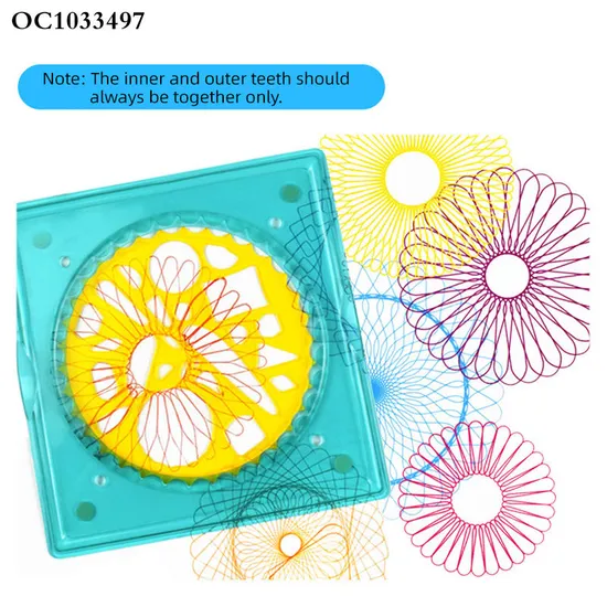 Wholesale Educational Geometric Ruler Drafting DIY Art Tools Creative Dawing Toys for Students