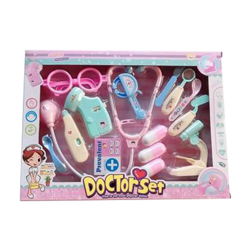 Plastic Pretend Kids Plastic Montessori Educational Doctor Toy for Girls