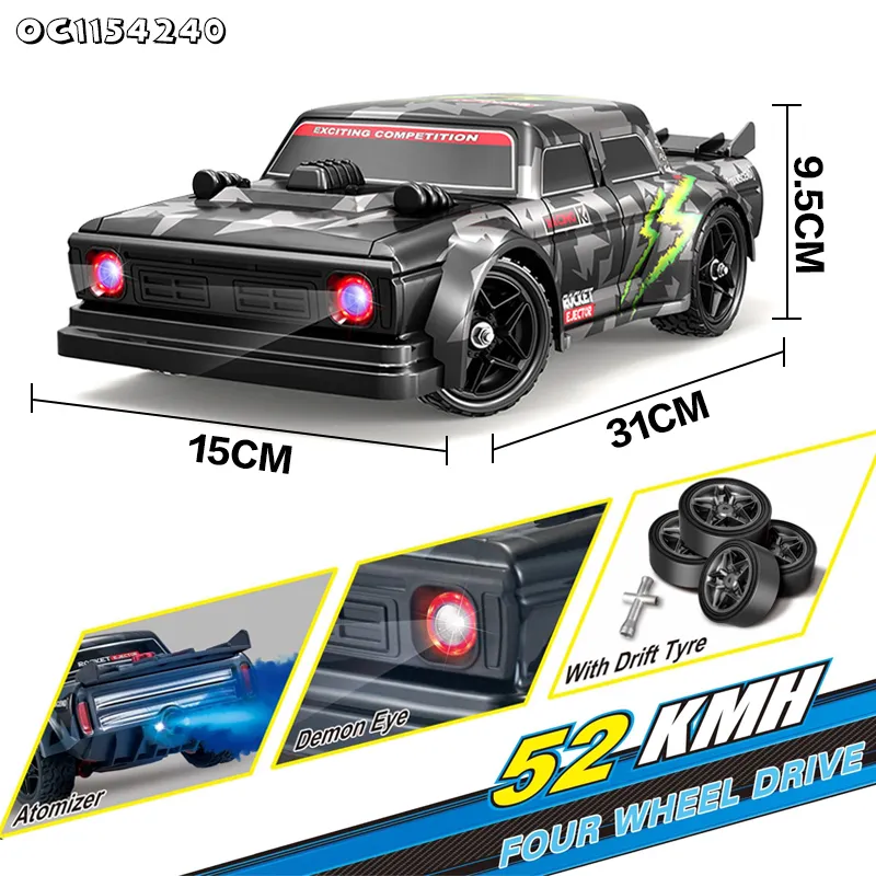 Wholesale Good Quality Four Wheel Drive 1: 16 High Speed Scale Model RC Racing Cars