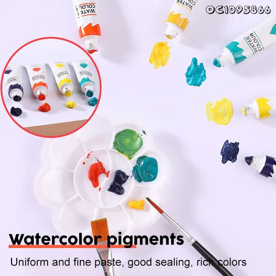 Wholesale Custom Color Pencil Crayons Watercolor Painting of Drawing Tools and Materials Montessori Educational Toys for Kids