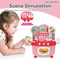 Wholesale Fun Little Girls Play Set Role Playing Educational Pretend Cooking Small Games Children's Plastic Kitchen Tool Set Toys for Kids