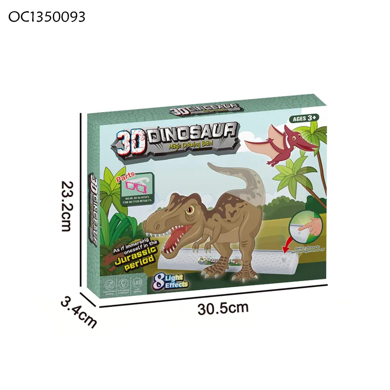 Wholesale Kid Toy Child Learn Magnetic LED Light Creative Early Educational Playing Drawing Board