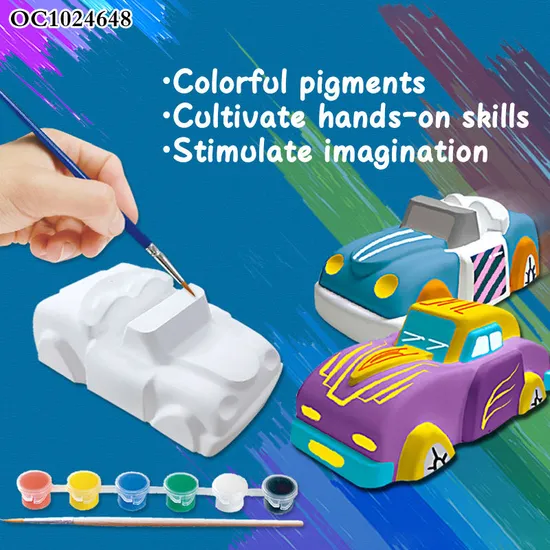 Creative Educational Drawing Toy Children Graffiti DIY Arts and Craft Plaster Painting Montessori Educational Toys for Kids