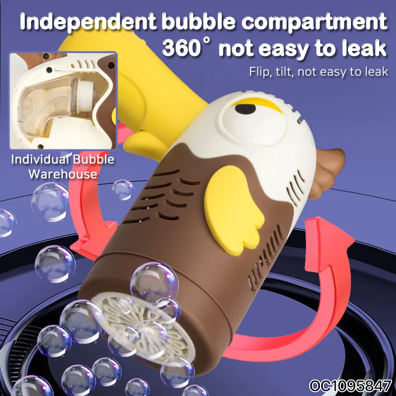 OEM ODM Wholesale Unisex Outdoor Structures Game Bubble Machine Gun Outdoor Plastic Bubble Blower Automatic Shooting Toy for Kid