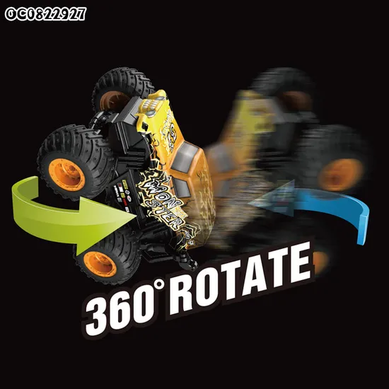 Plastic 1: 20 Scale Remote Control Toy 360 Deqree Rotation RC Stunt Dancing Model Toys Car for Kids