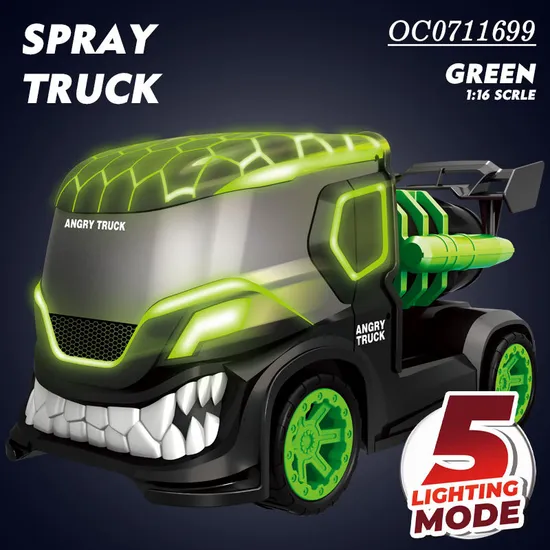 High Quality Remote Control RC Big Model Monster Car Model Truck Toy with Light Mist Spray