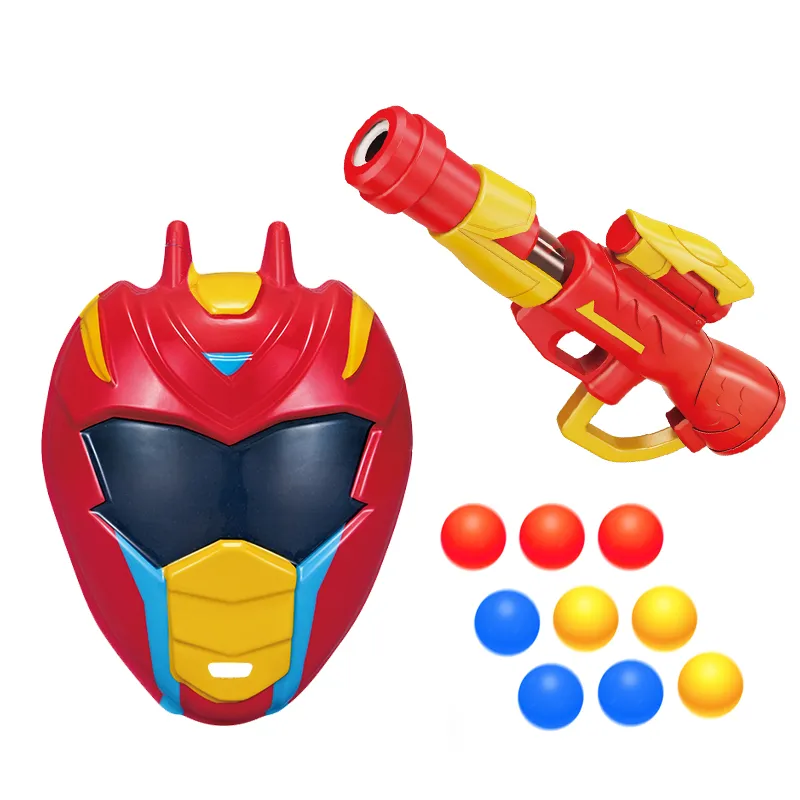 Wholesale Plastic Soft EVA Foam Ball Toy Airsoft Gun for Kids with Mask