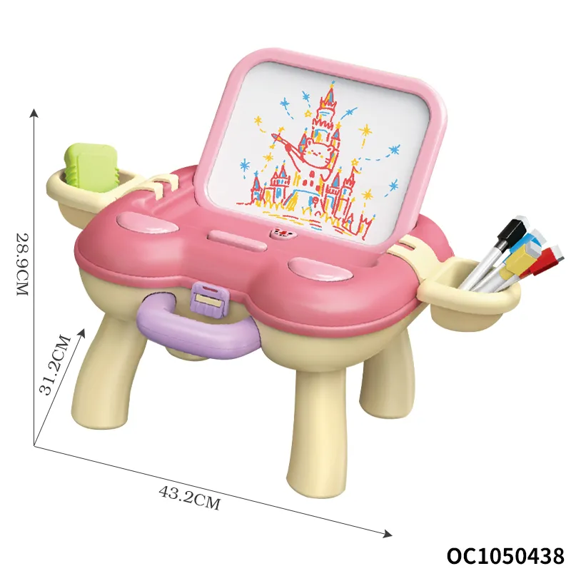 Wholesale Early Montessori Educational Drawing Table Set Learning Popular DIY Toys for Kids