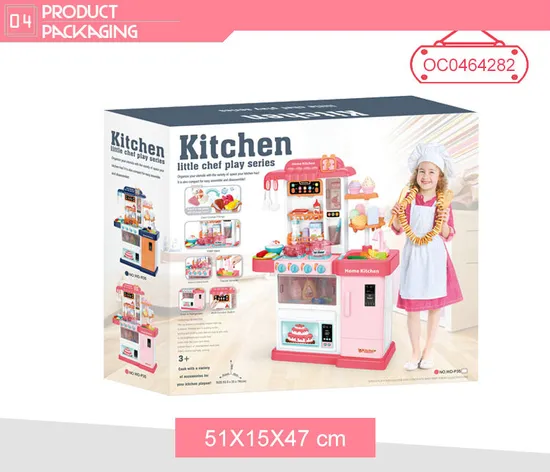Multifunction Pretend Children Cooking Game Wholesale Kitchen Role Play Set for Kids Girls