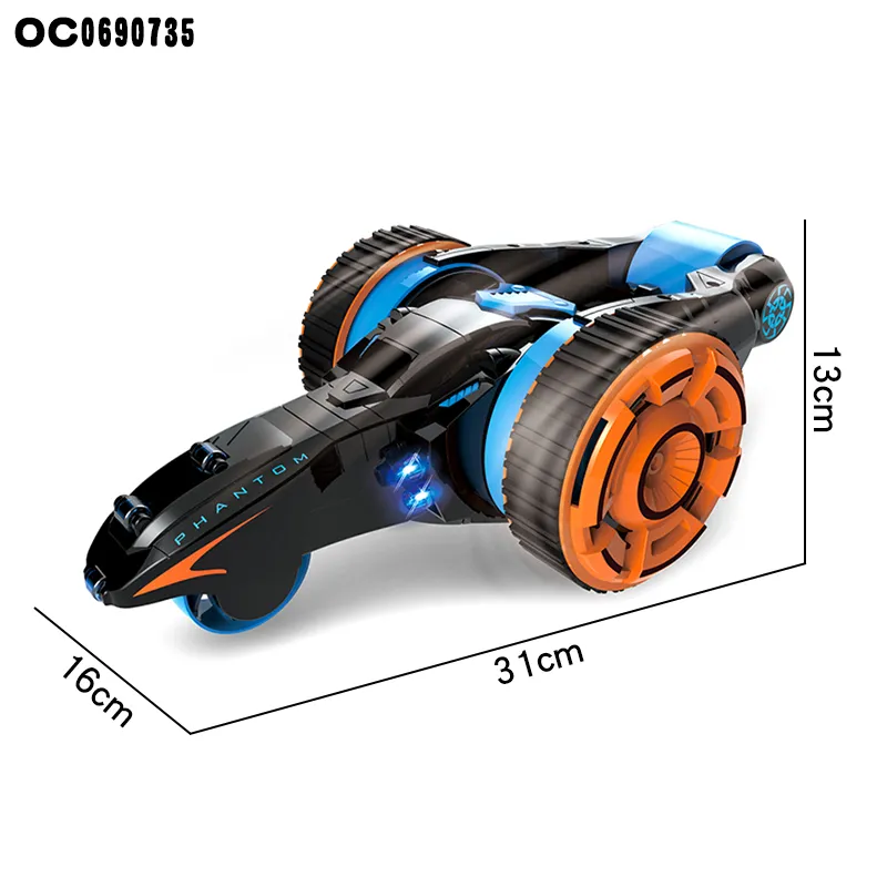 Electric High Speed 360 3 Wheel RC Stunt Remote Control RC Car for Kids